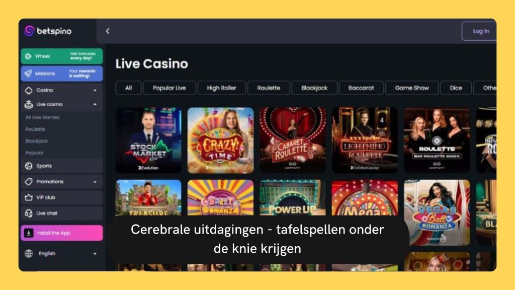 Cerebrale uitdagingen - tafelspellen onder de knie krijgen