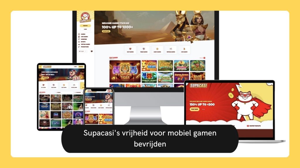 Supacasi's vrijheid voor mobiel gamen bevrijden