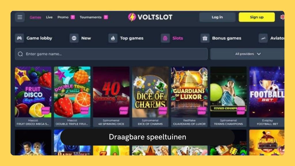 Draagbare speeltuinen