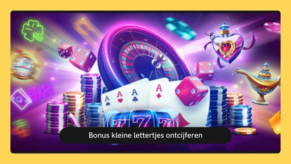 Bonus kleine lettertjes ontcijferen